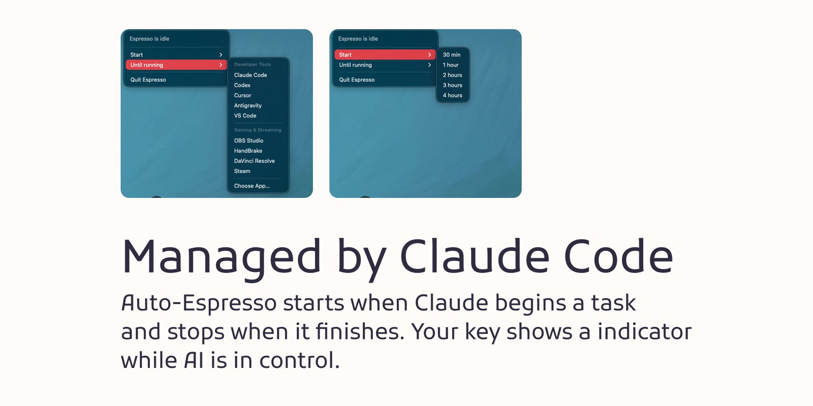 Managed by Claude Code — AI auto-start